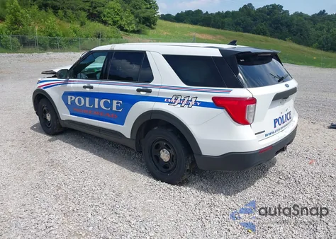 2020 Ford Police Interceptor from USA, damaged, VIN 1FM5K8AW0LGB07509
